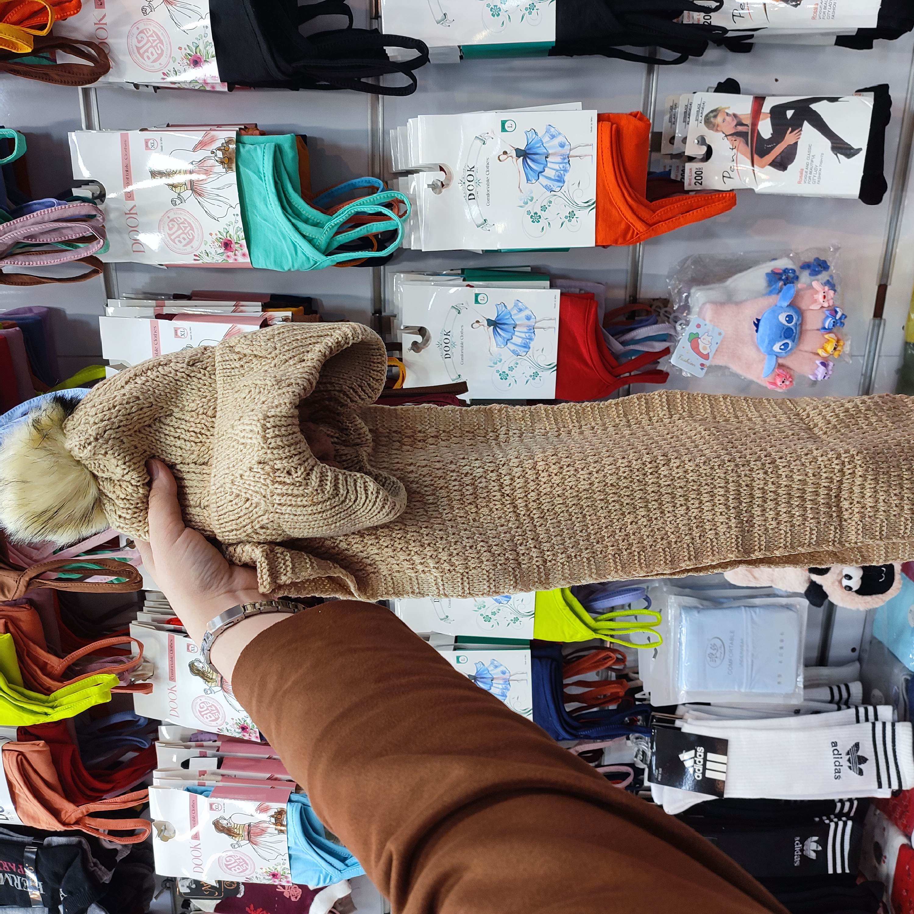 کلاه شالگردن بچگانه عمده (۳تا پک کامل) رنگبندی متنوع